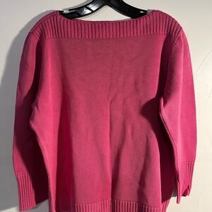 Ralph Lauren Fuchsia Crew Neck Sweater